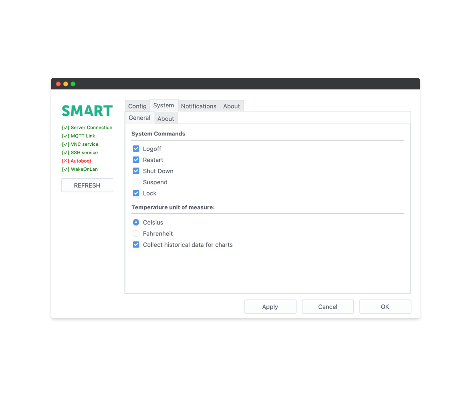 Kiosk Monitoring Agent